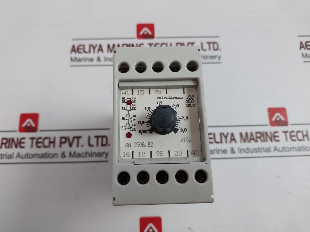 E.Dold U.Sohne Aa 9906.82 Minitimer Delay Relay 3A/250V 50/60Hz