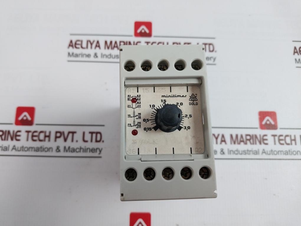 E.Dold U.Sohne Aa 9906.82 Minitimer Delay Relay Dc 24V 3A 250V