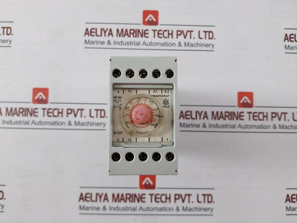 E. Dold U. Sohne Ai 931 Varimeter Current Relay Ac 11 2A 380V 3A 220V 2 6A