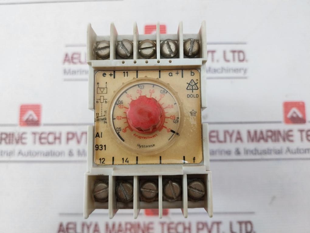 E.Dold U.Sohne Ai 931 Voltage Relay