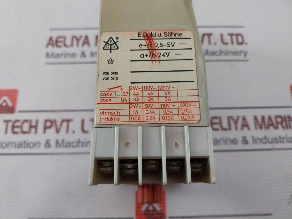 E.Dold U.Sohne Ai 931 Voltage Relay