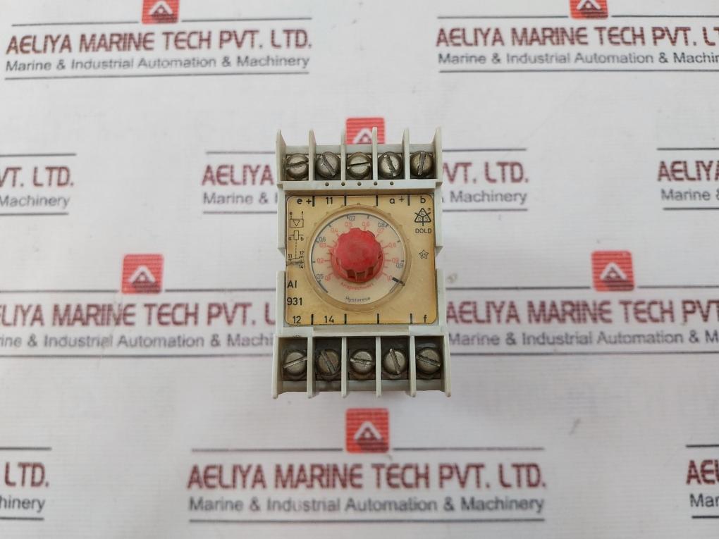 E.Dold U.Sohne Ai 931 Voltage Relay