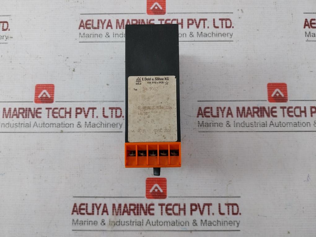 E.Dold U.Sohne Ba 9053 Current Relay 50/60Hz 220V 3A/Ac 250V Vde 0110 U. 0435