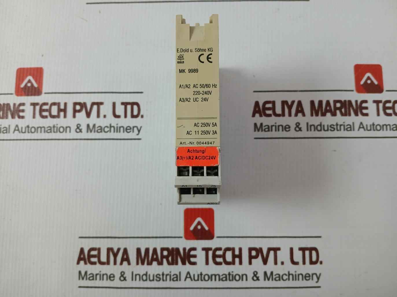 E.Dold U. Sohne Kg Mk 9989 Minitimer Ac 250V 5A 0.5-10S