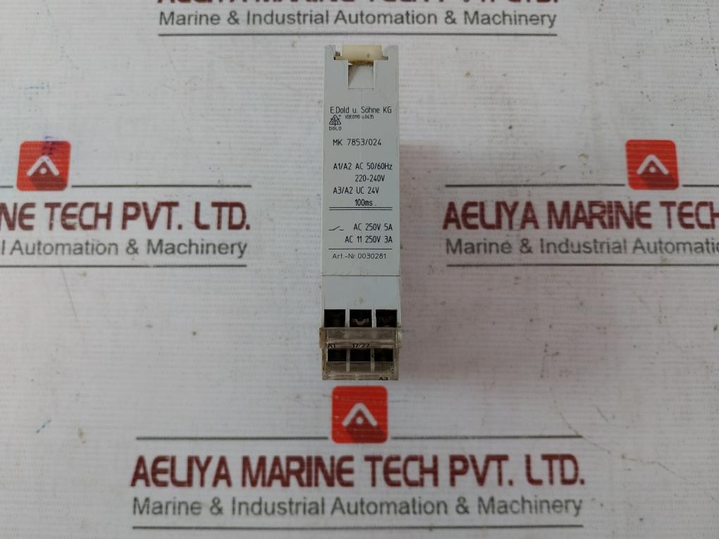 E.Dold U. Sohne Mk 7853/024 Minitimer A1/A2 Ac 50/60Hz Ac 250V 5A