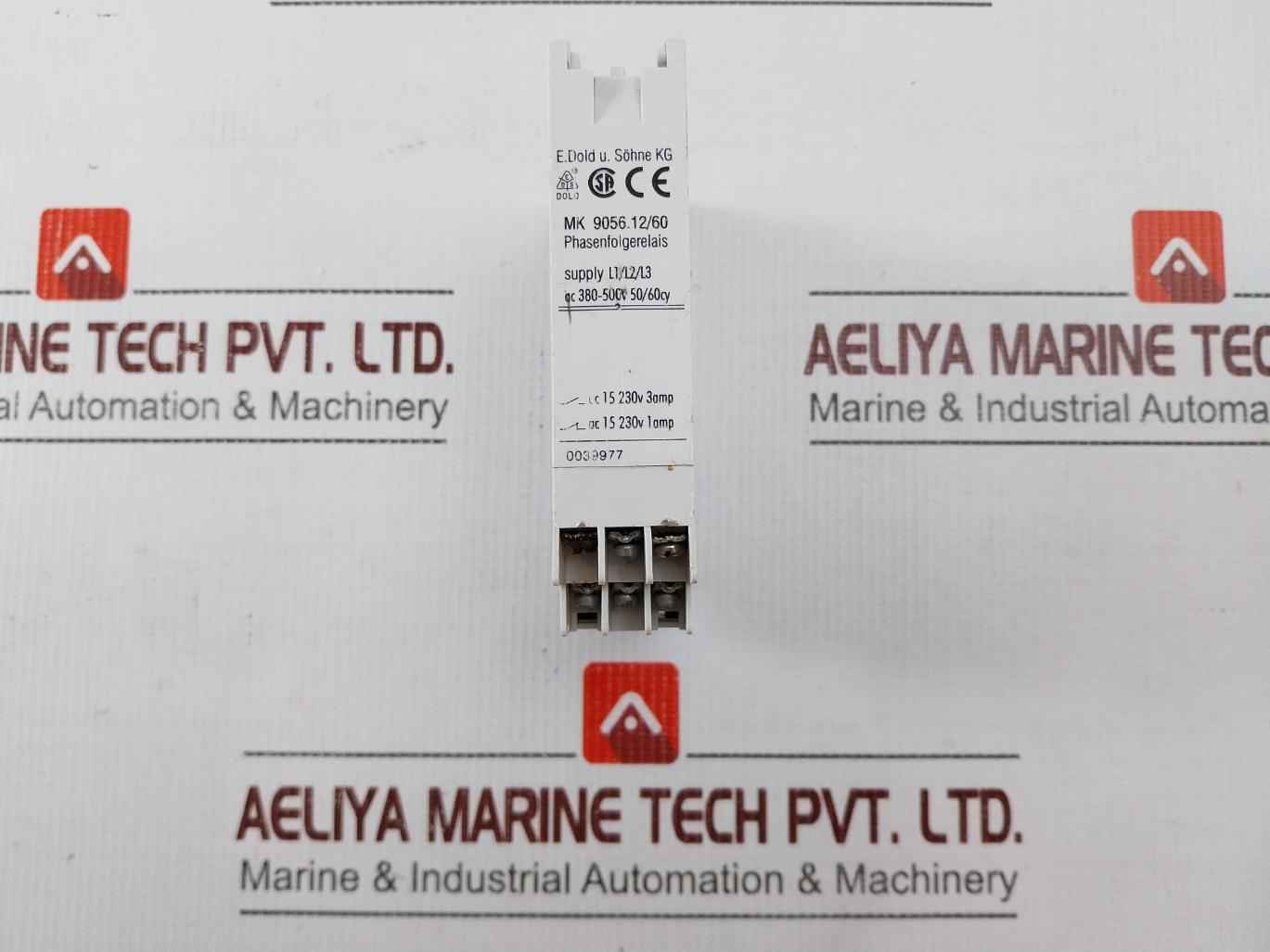 E.Dold U.Sohne Mk 9056.12/60 Varimeter Phase Sequence Relay Ac 380-500V 50/60Hz