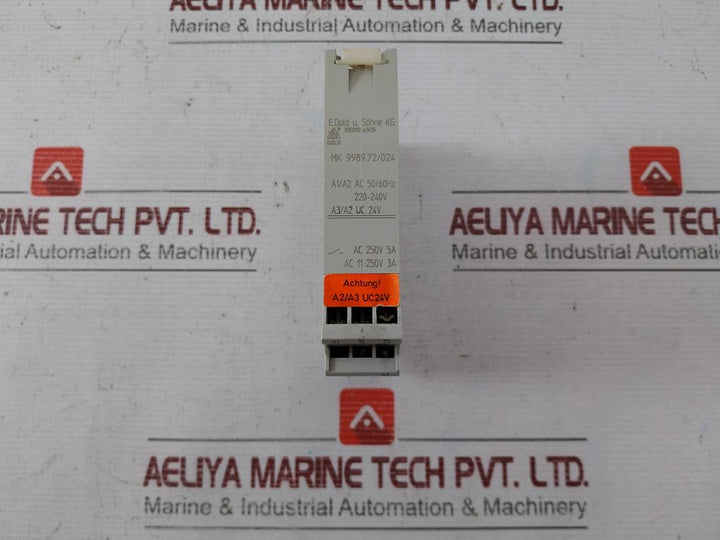 E.Dold U.Sohne Mk 9989.72/024 Minitimer Relay 220-240V 50/60Hz 250V 5A 15-300S