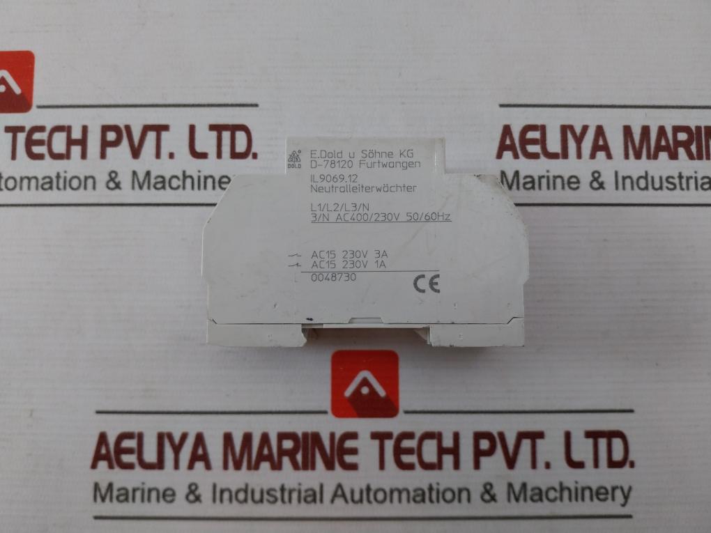 E.Dold U Sohne Il 9069.12 Varimeter 3/N Ac400/230V 50/60Hz L1/L2/L3/N