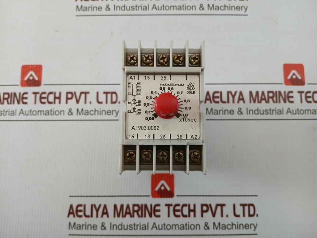 E. Dold & Sohne 0,5-10S Minitimer Time Relay Ai 903.0082