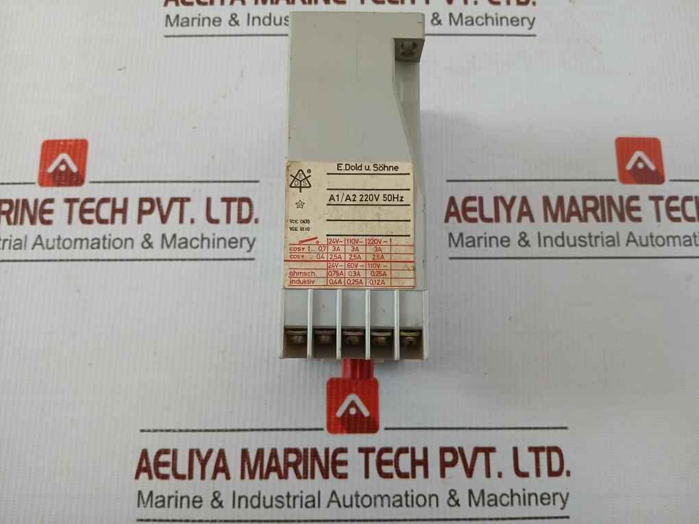 E. Dold & Sohne 0,5-10S Minitimer Time Relay Ai 903.0082