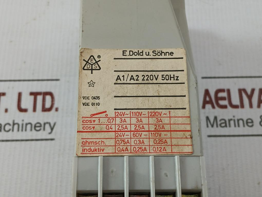 E. Dold & Sohne 0,5-10S Minitimer Time Relay Ai 903.0082