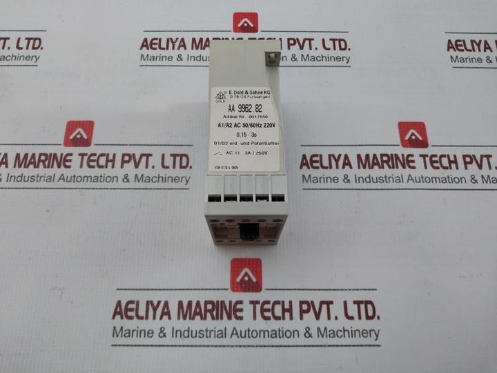 E. Dold & Sohne 220Vac Off-delay Time Relay Aa 9962.82