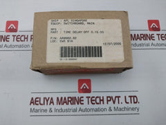 E. Dold & Sohne 220Vac Off-delay Time Relay Aa 9962.82