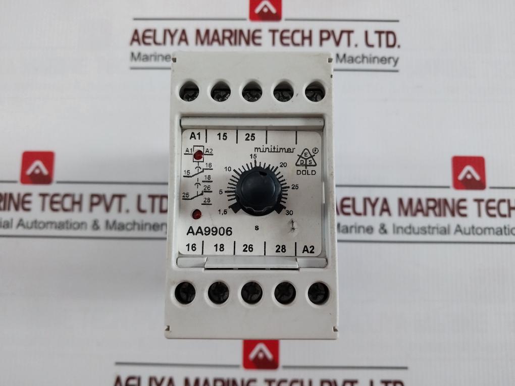 E.Dold & Sohne Aa9906.82 Minimeter Time Delay Relay A1/A2 Ac 230V 50/60Hz
