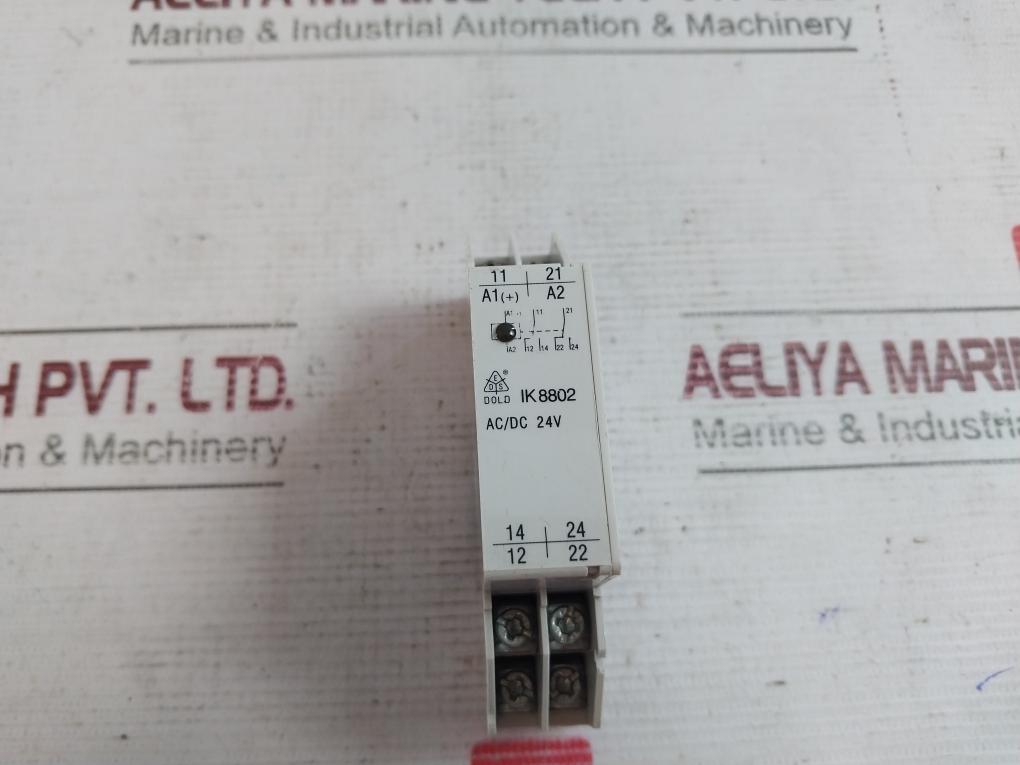 E.Dold & Sohne Ik 8802.12 Interface Relay Ac/Dc 24V Ac15 230V 3A 0012142