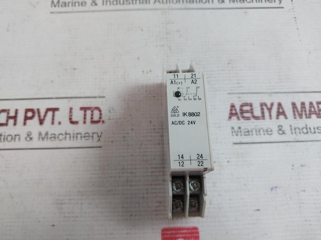 E.Dold & Sohne Ik 8802.12 Interface Relay Ac/Dc 24V Ac15 230V 3A 0012142