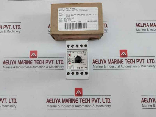 E. Dold & Sohne Off-delay Time Relay 230Vac 1.5-30Sec Part No Aa 9962.82
