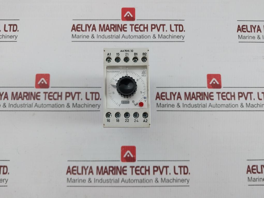 E. Dold & Sohne On-delay Timer 0,2S-60H Part No: Aa 7616.32