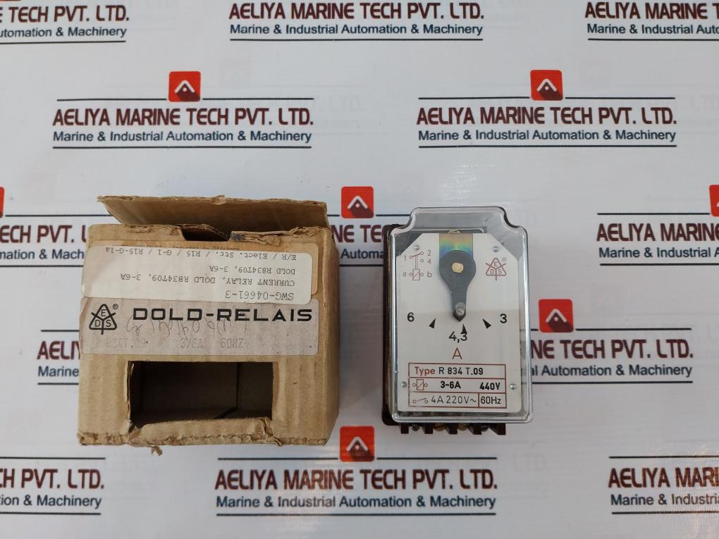 E.Dold & Sohne R834T.09 Current Relay 851.29.10.001