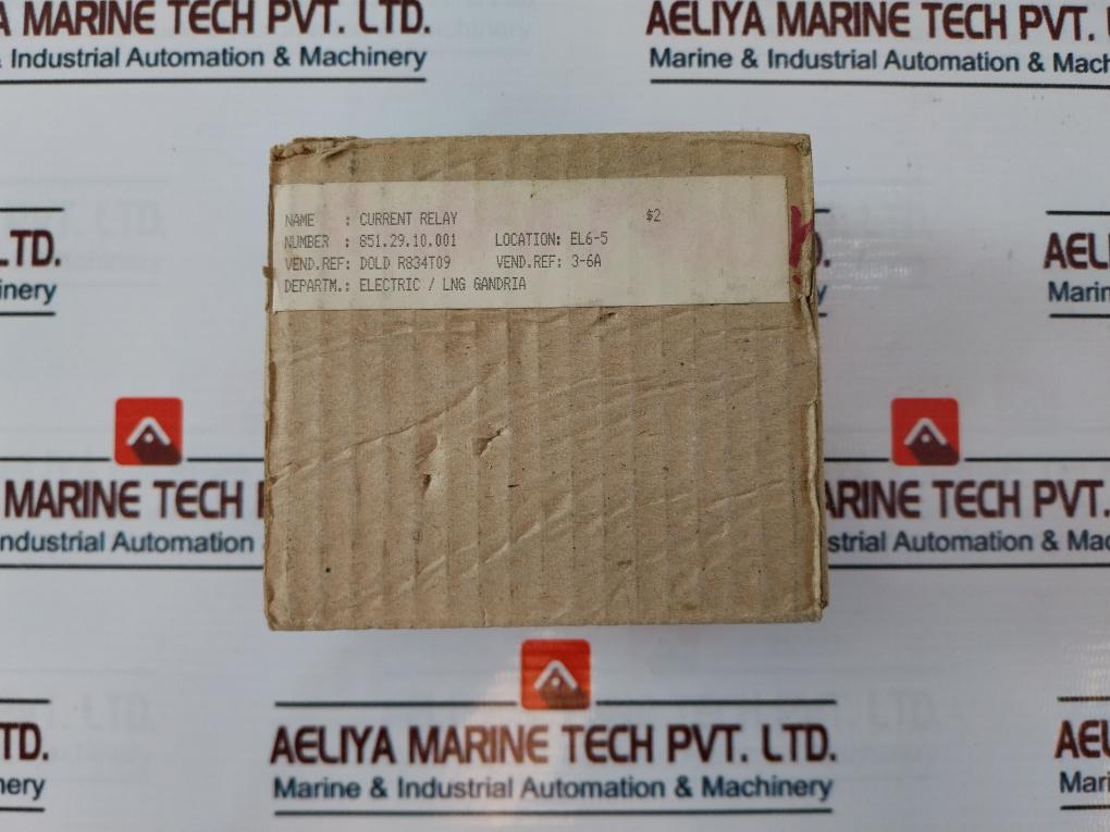 E.Dold & Sohne R834T.09 Current Relay 851.29.10.001