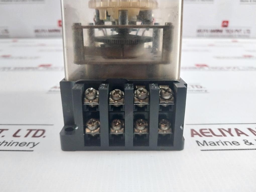 E. Dold & Sohne Zr 712T 2U Time Delay Relay 4A Ac220V 50Hz 0-20 Sec