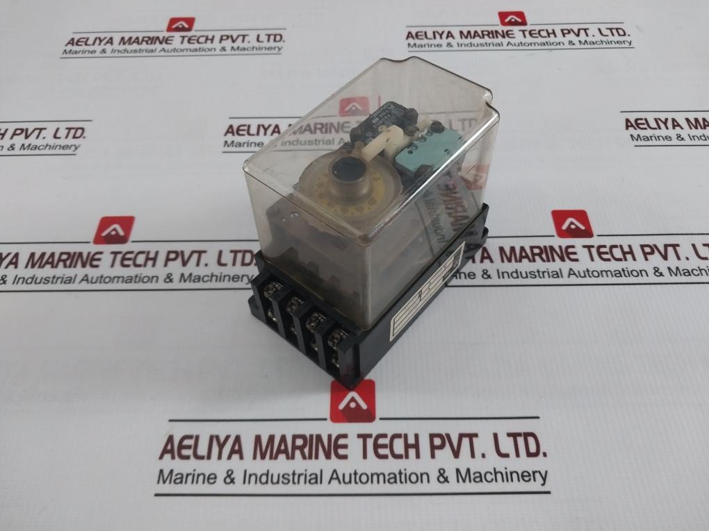 E. Dold & Sohne Zr 712T 2U Time Delay Relay 4A Ac220V 50Hz 0-20 Sec