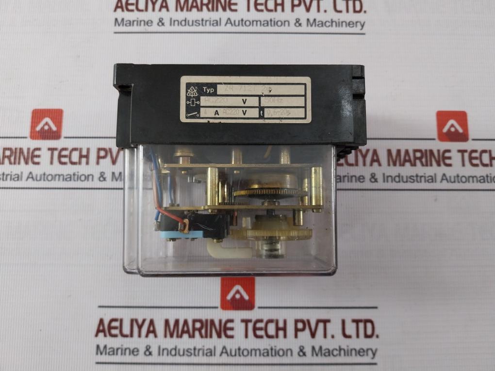 E. Dold & Sohne Zr 712T 2U Time Relay 0,6-20S Ac220V 50Hz 4A