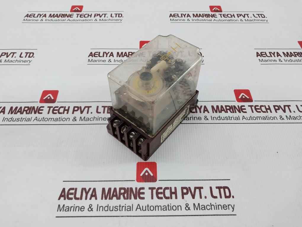 E. Dold & Sohne Zr 712 T Tp 2U Time Delay Relay 4A 220V 0,2-3 Sec