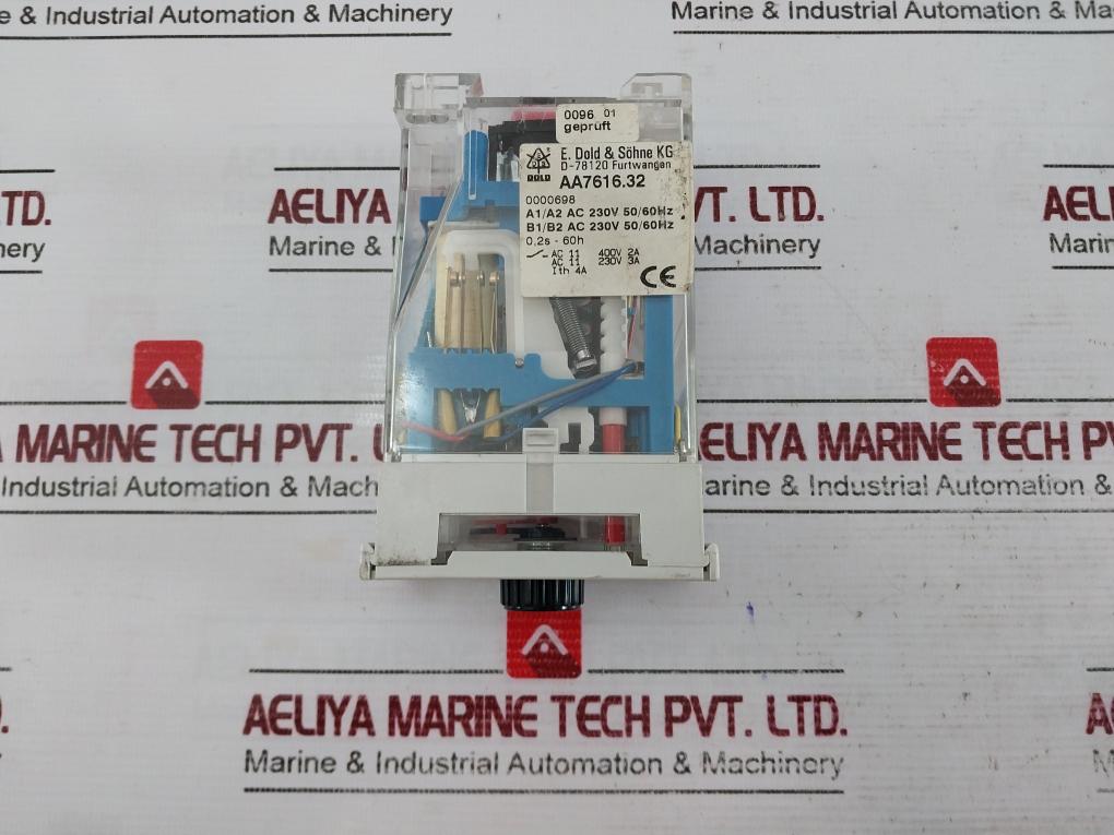 E.Dold & Sohne Aa7616.32 Timer On-delay 0,2S-60H 230V 50/60Hz 4A 0000698