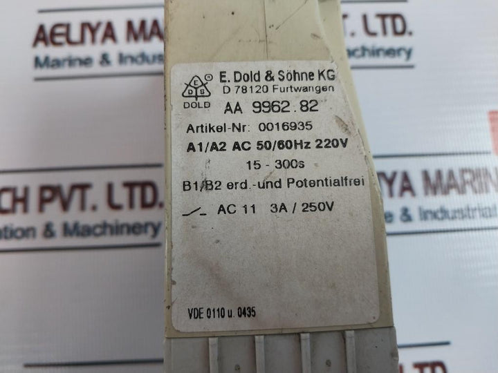 E.Dold & Sohne Aa 9962.82 Minitimer Relay 0016935
