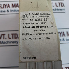 E.Dold & Sohne Aa 9962.82 Minitimer Relay 0016935