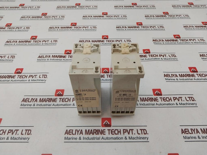 E.Dold & Sohne Ad8851.14 Latching Relay Ac 250V 4A Used