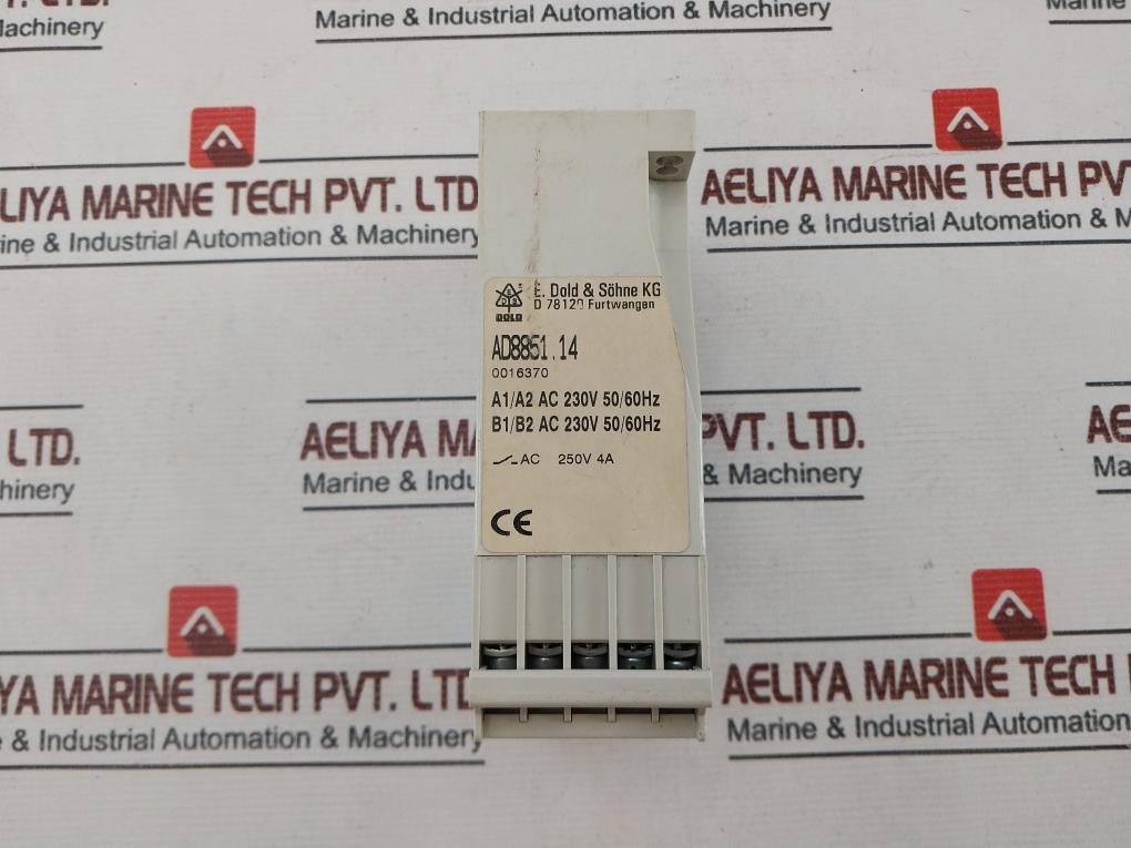 E.Dold & Sohne Ad8851.14 Latching Relay Ac 250V 4A Used