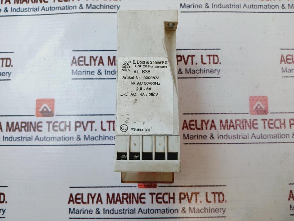 E.Dold & Sohne Ai 838 Varimeter Relay 0000873 50/60Hz