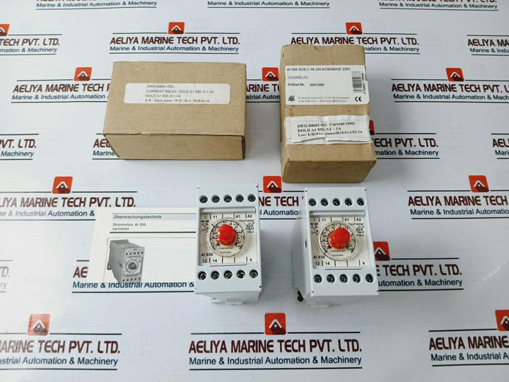 E.Dold & Sohne Ai 930 Varimeter Power Relay A1/A2 Ac 230V 50/60Hz