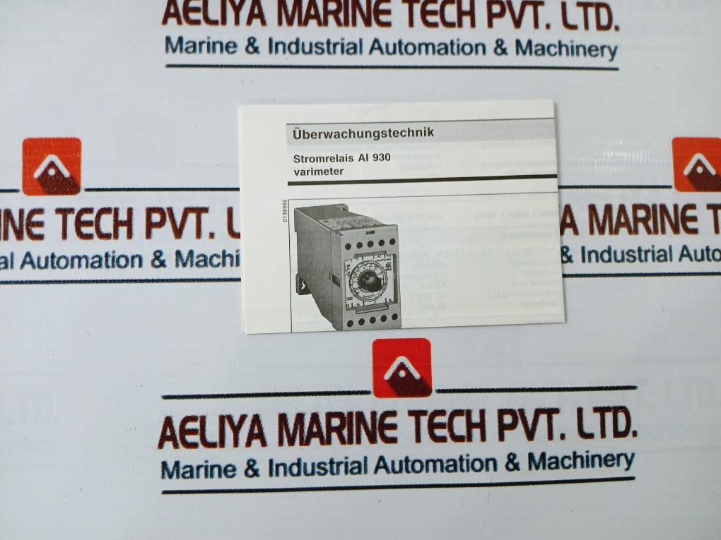E.Dold & Sohne Ai 930 Varimeter Power Relay A1/A2 Ac 230V 50/60Hz