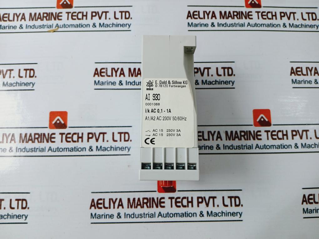 E.Dold & Sohne Ai 930 Varimeter Power Relay A1/A2 Ac 230V 50/60Hz