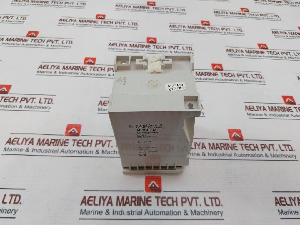 E.dold & Sohne AK9840.82 Asymmetration Relay 440V 50/60Hz