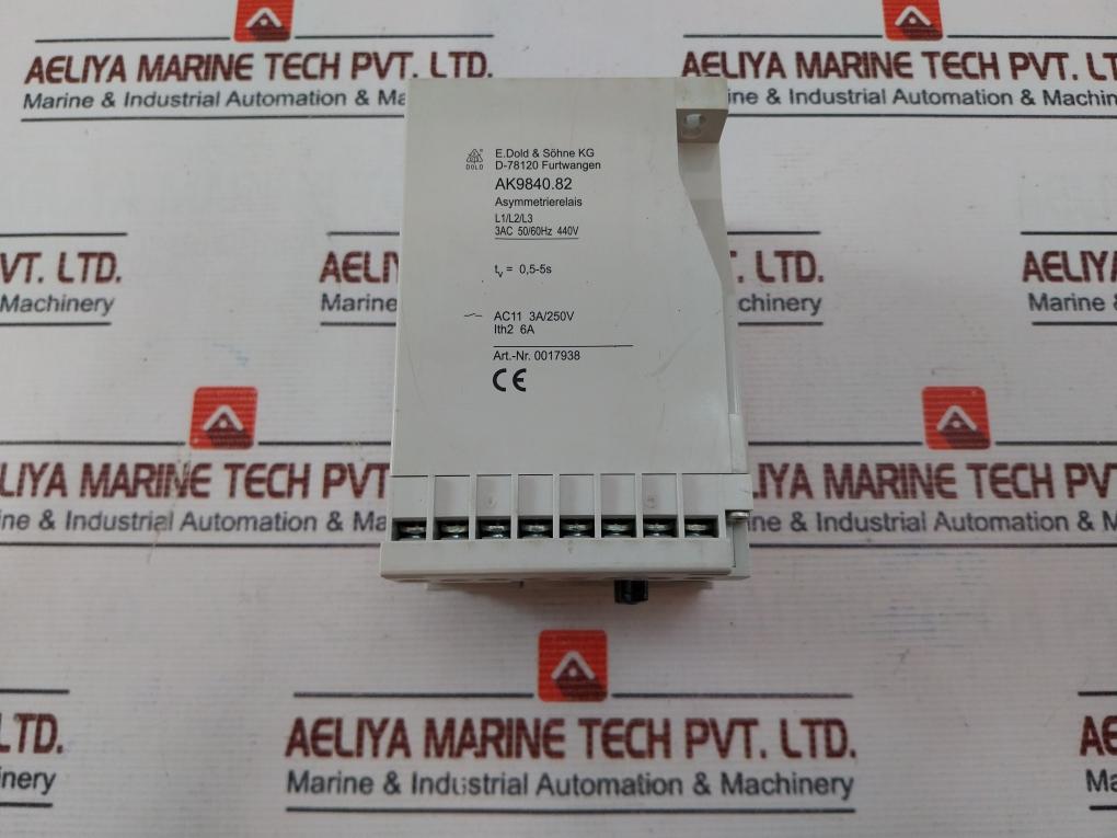 E.dold & Sohne AK9840.82 Asymmetration Relay 440V 50/60Hz