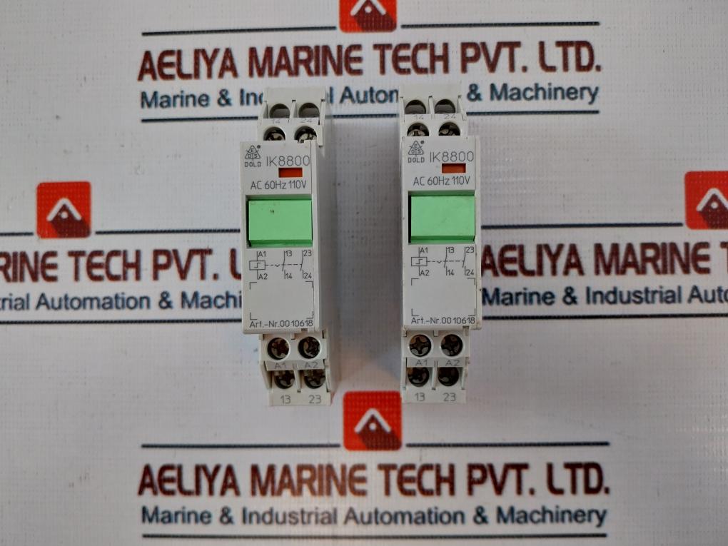 E.Dold & Sohne Ik8800.02 Latch Power Relay 0010618 Ac 60Hz 110V
