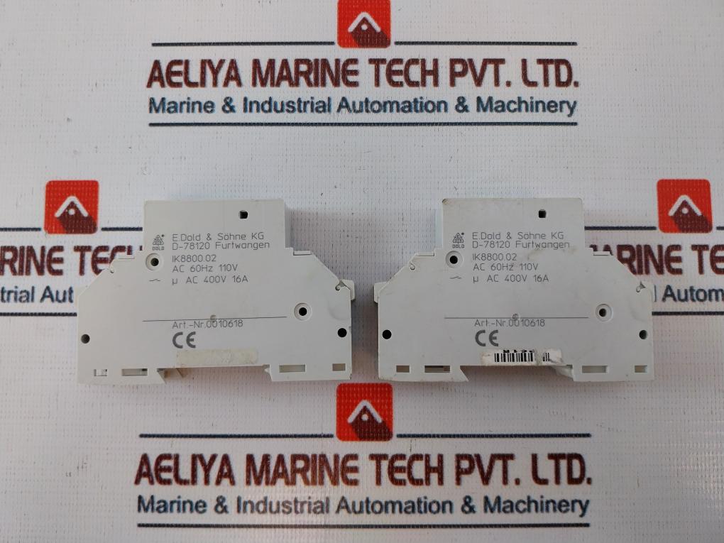 E.Dold & Sohne Ik8800.02 Latch Power Relay 0010618 Ac 60Hz 110V