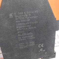 E.Dold &Sohne Lg3096.60/304/60 Safety Relay 230-240V