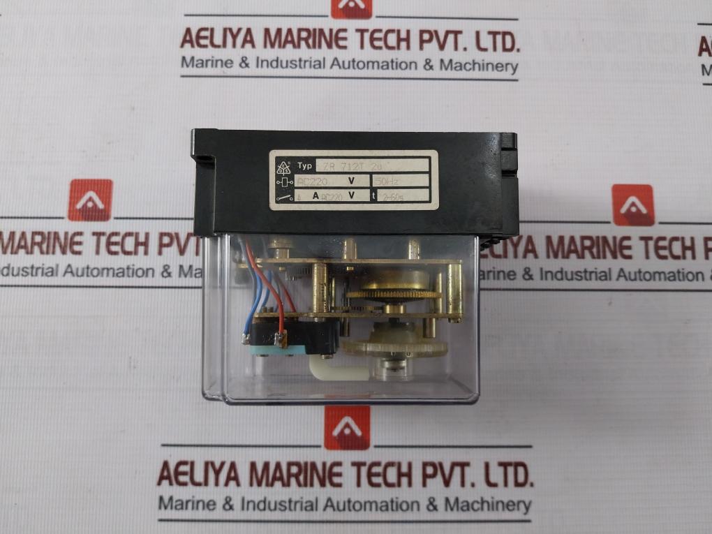 E. Dold & Sohne Zr 712T 2U Time Relay Ac220V 50Hz 4A 2-60S, 10-60 Sec