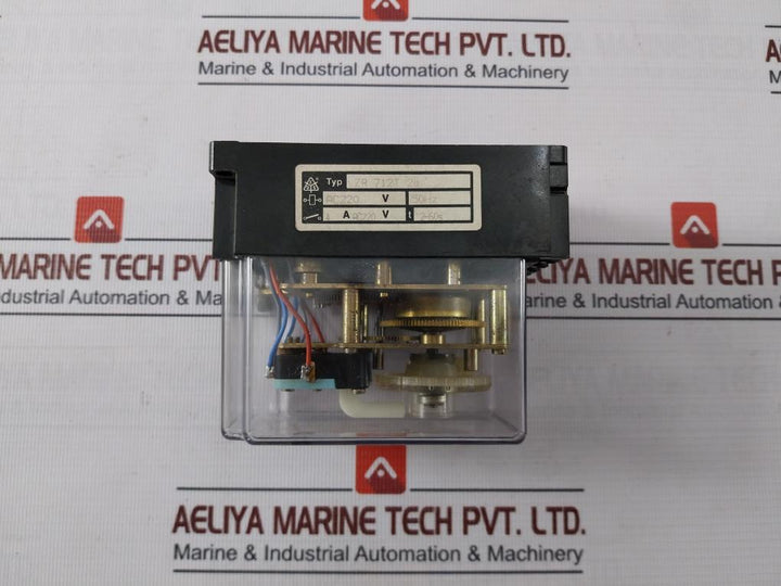 E. Dold & Sohne Zr 712T 2U Time Relay Ac220V 50Hz 4A 2-60S, 10-60 Sec