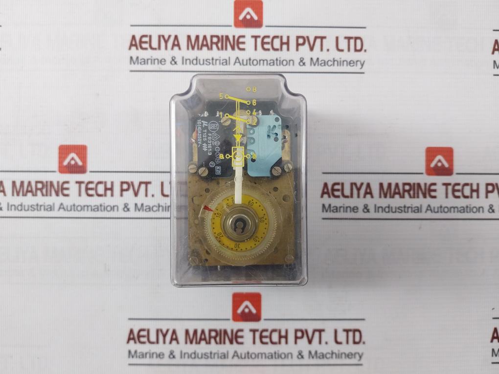 E. Dold & Sohne Zr 712T 2U Time Relay Ac220V 50Hz 4A 2-60S, 10-60 Sec