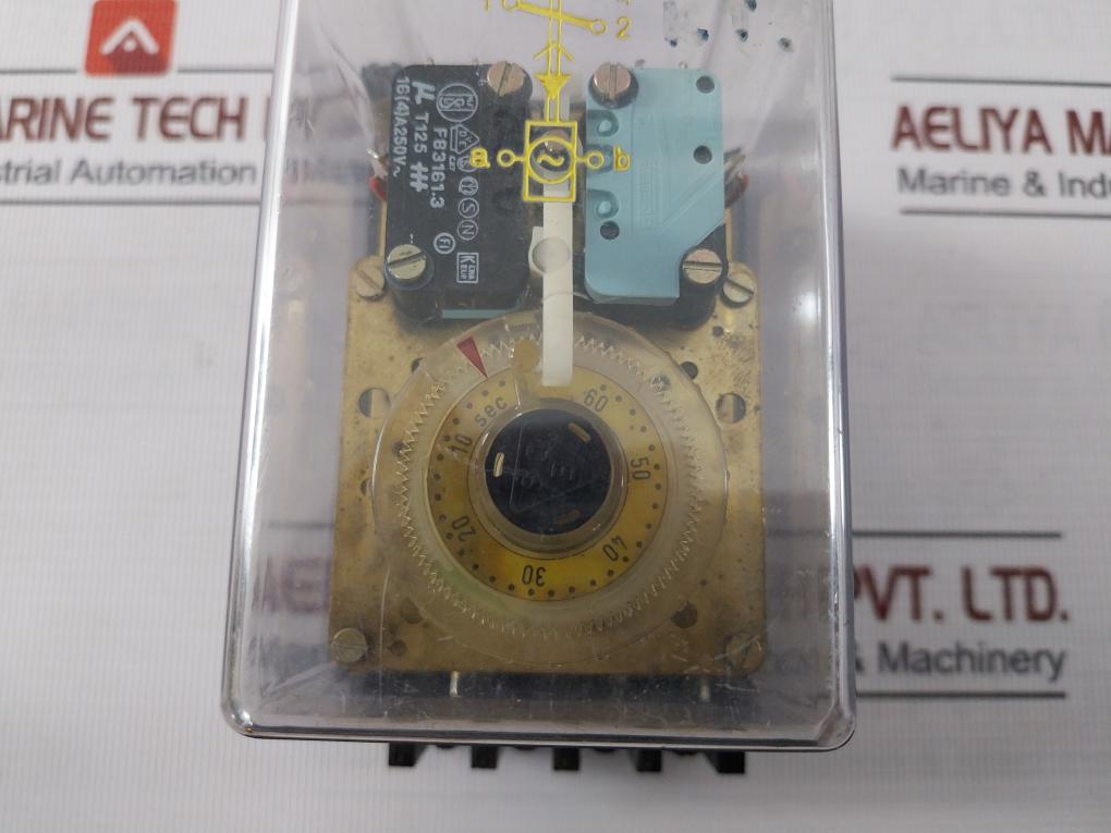 E. Dold & Sohne Zr 712T 2U Time Relay Ac220V 50Hz 4A 2-60S, 10-60 Sec