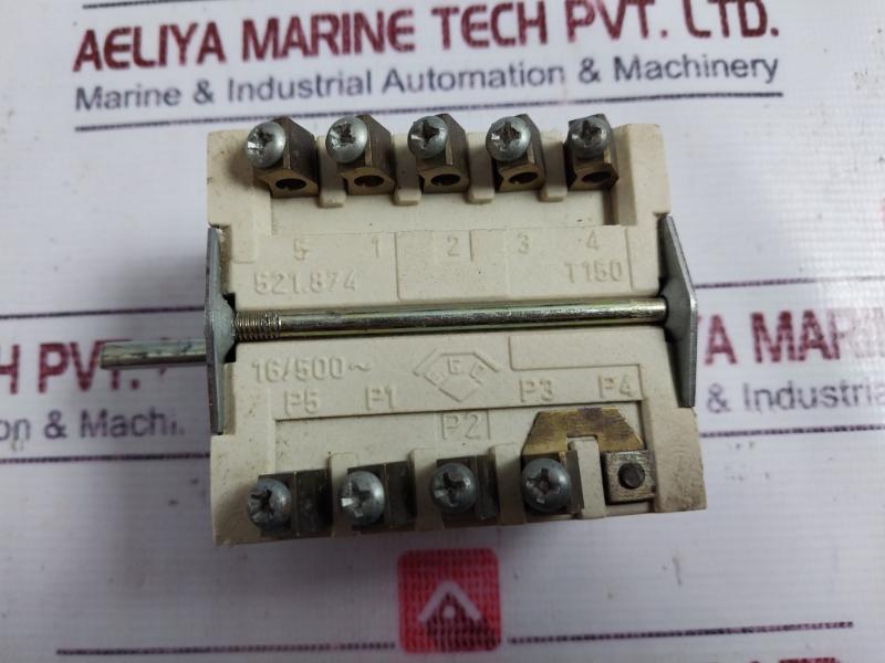 E.G.O. 521.874 Rotary Switch T150 16/500~ 25A 460V~ N1 32A 250V~ N1