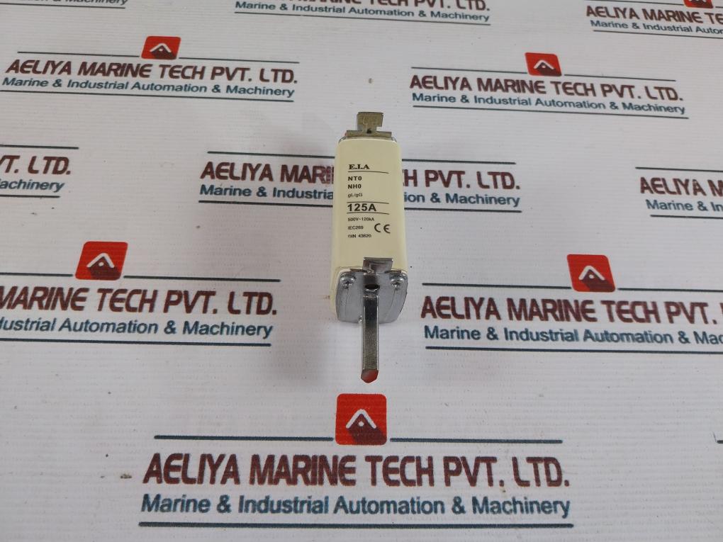 E.I.A. Nt0 Nh0 Fuse Link Gl/Gg 125A 500V