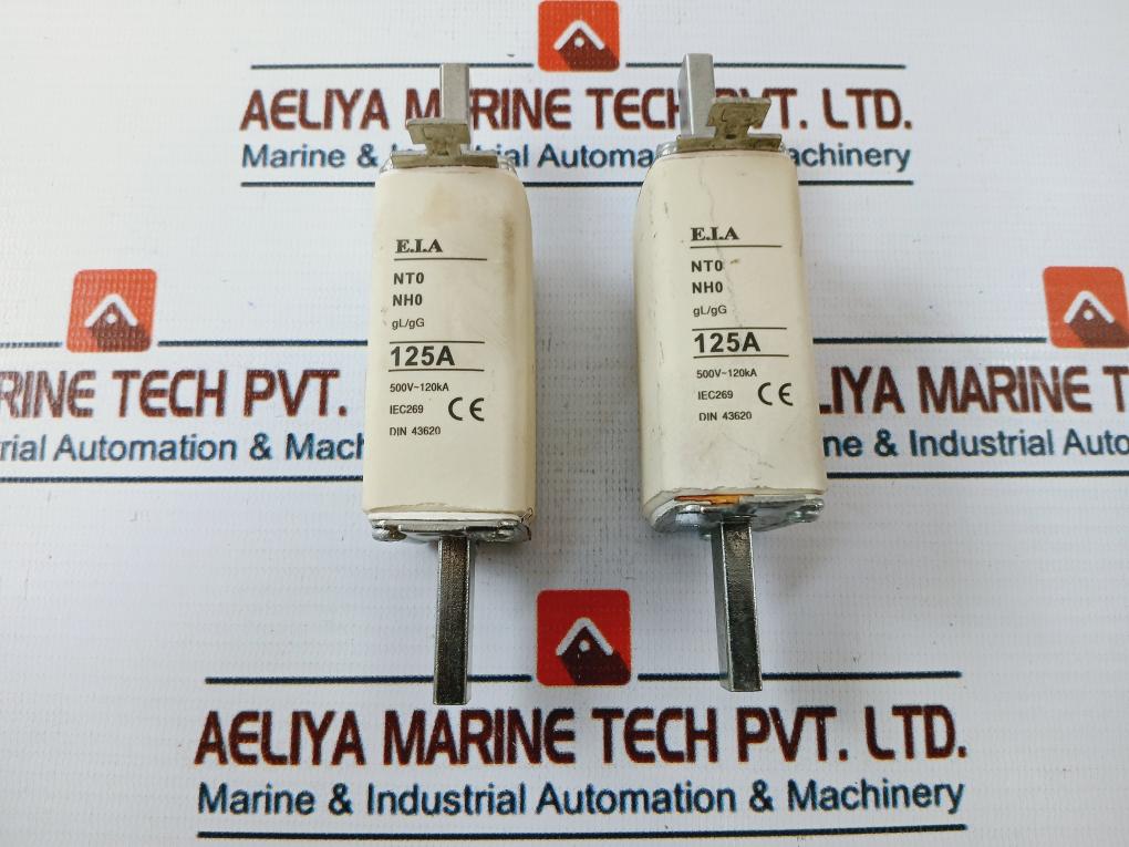 E.I.A. Nt0 / Nh0 Fuse Link Gl/Gg 125A 500V~120Ka