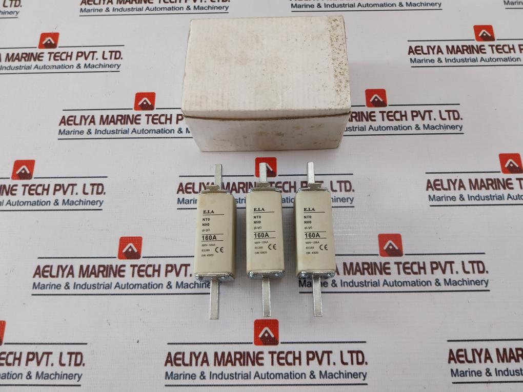E.I.A Nt0 Nh0 160A Fuse Link Gl/Gg 500V 120Ka Din 43620
